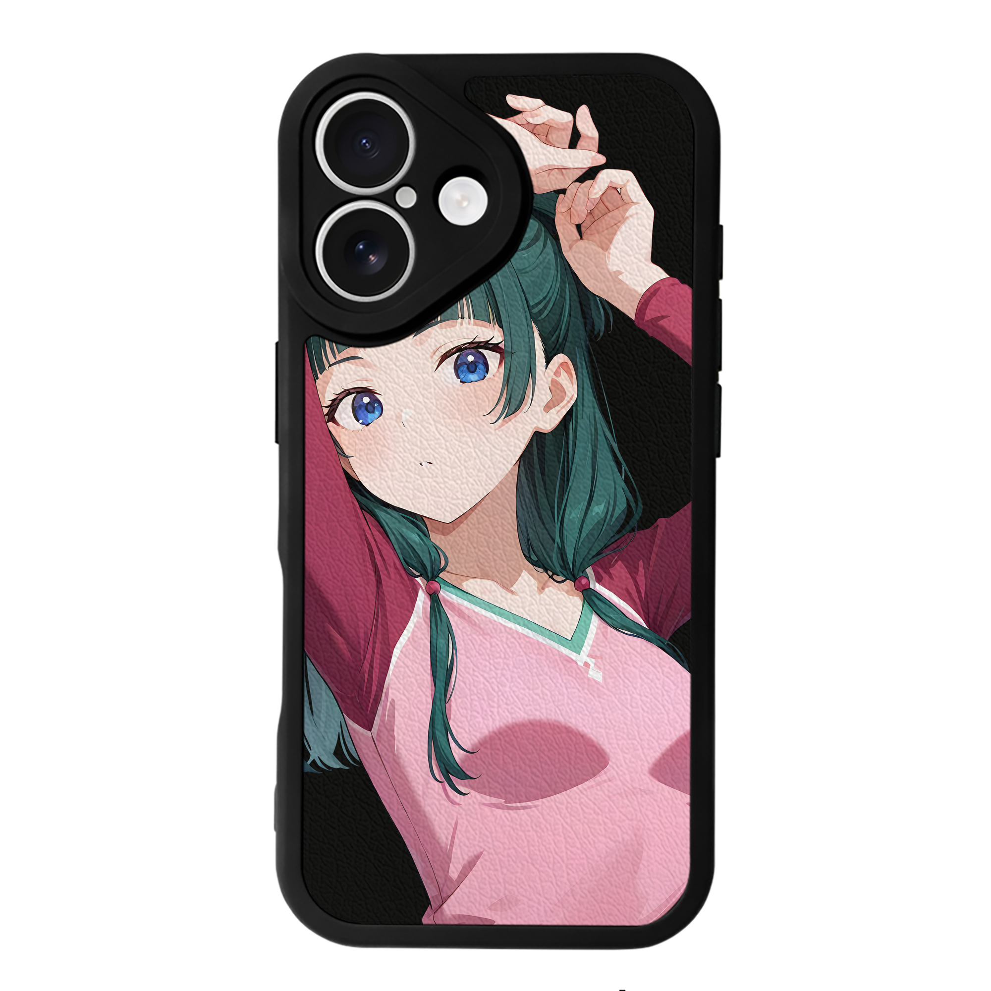 （画像用） 薬屋のひとりごと The Apothecary Diaries 【iPhone 16シリーズ対応】シリコンスマホケース（レザー調） 材質：シリコン